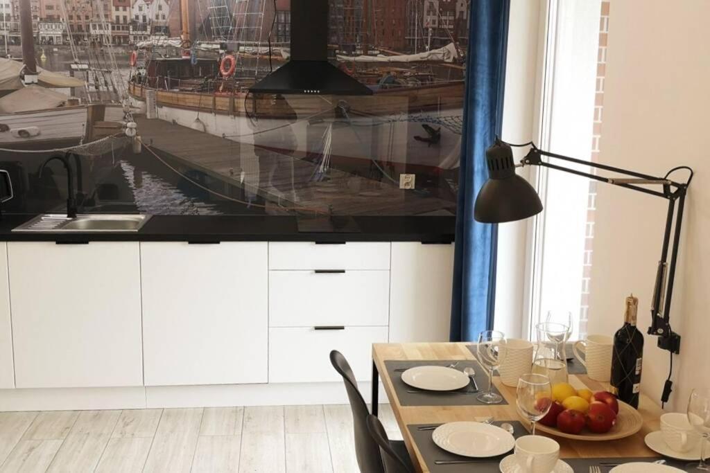 The Blue Apartment Gdansk Luaran gambar